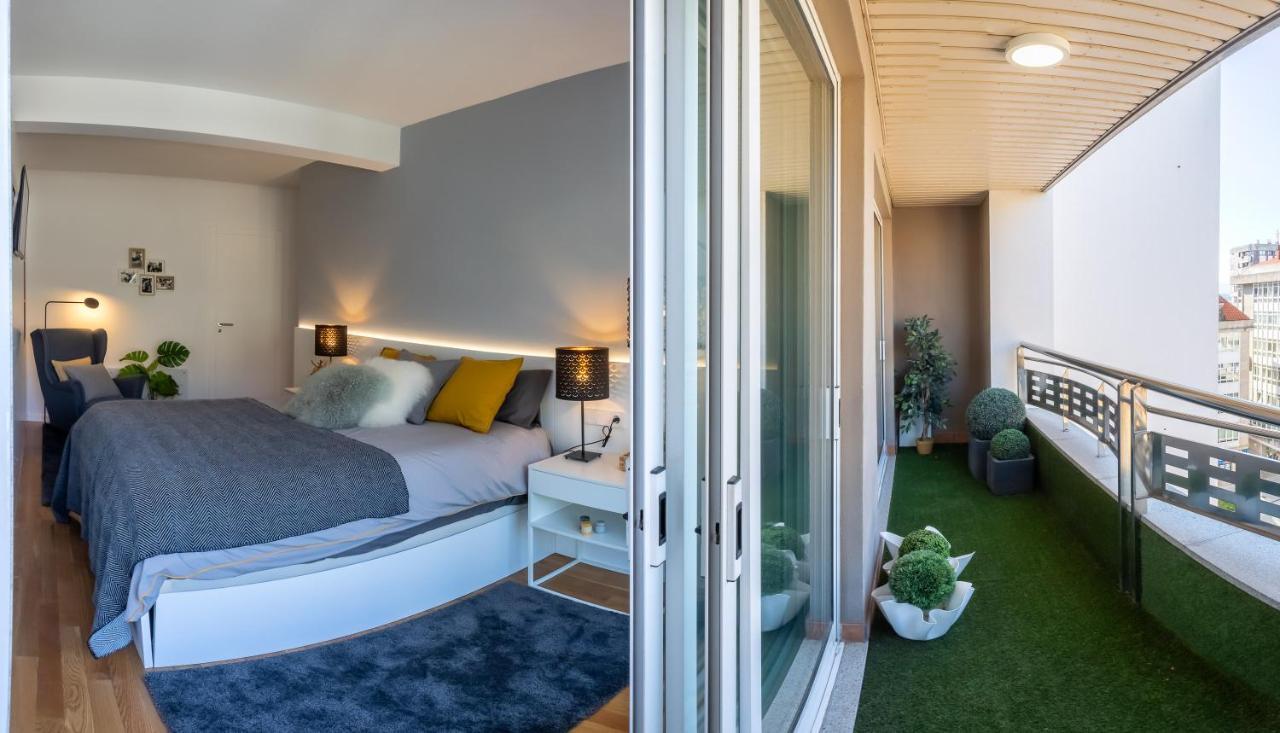Impresionante Apartamento En Plaza De Galicia Vilagarcia de Arousa Esterno foto